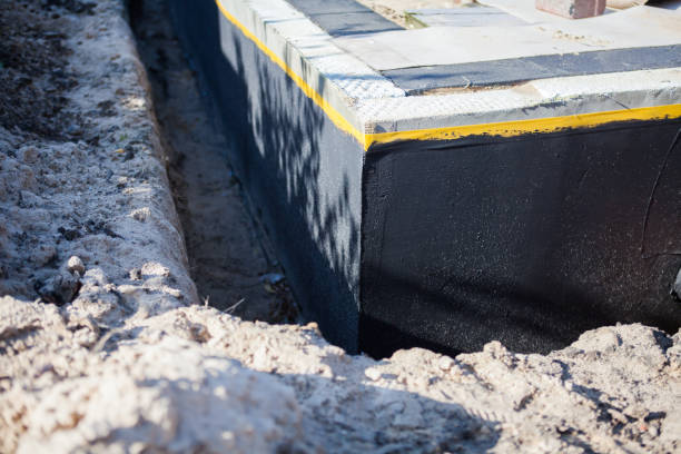 Professional Foundation Crack Repair technician working in Gaston, IN
